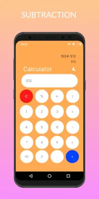 Calculator android App screenshot 2